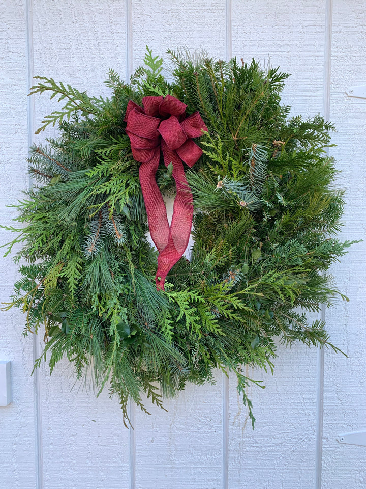 holiday wreath pre-order